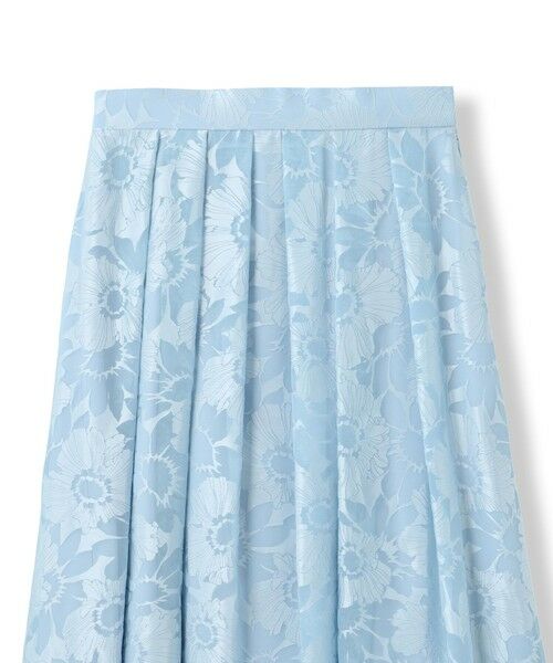 DE CLASSE LAUTREAMONT / デュクラス ロートレアモン ミニ・ひざ丈スカート | フラワーオパールプリントフレアースカート | 詳細3