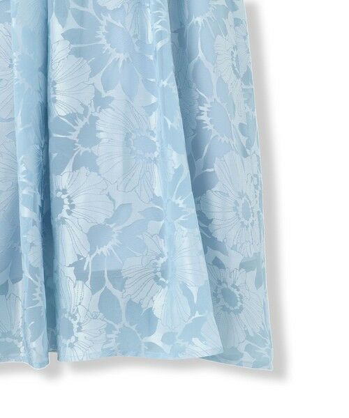 DE CLASSE LAUTREAMONT / デュクラス ロートレアモン ミニ・ひざ丈スカート | フラワーオパールプリントフレアースカート | 詳細4