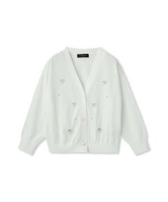 DE CLASSE LAUTREAMONT / デュクラス ロートレアモン カーディガン・ボレロ | ビジュー刺繍カーディガン