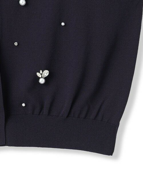 DE CLASSE LAUTREAMONT / デュクラス ロートレアモン カーディガン・ボレロ | ビジュー刺繍カーディガン | 詳細3