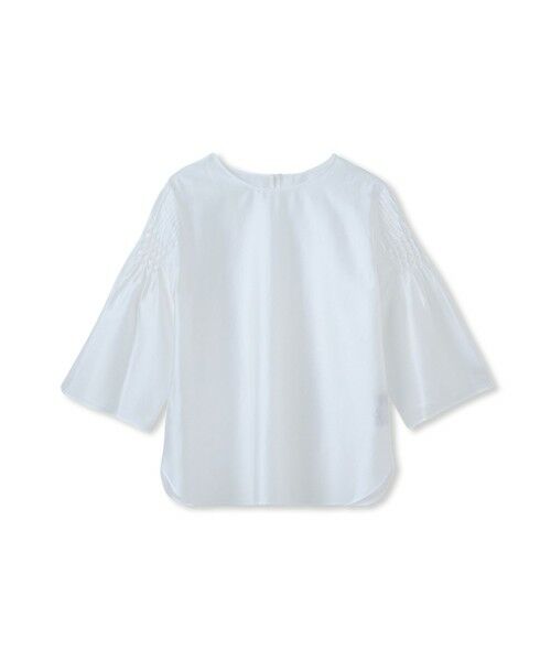 DE CLASSE LAUTREAMONT / デュクラス ロートレアモン シャツ・ブラウス | シアースモッキングブラウス（ホワイト）