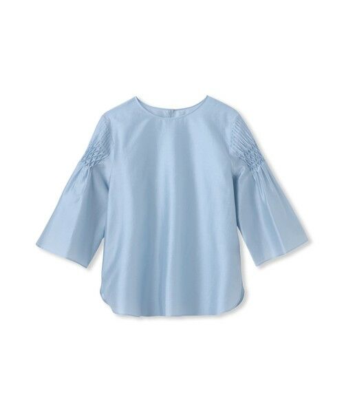 DE CLASSE LAUTREAMONT / デュクラス ロートレアモン シャツ・ブラウス | シアースモッキングブラウス（ライトブルー）