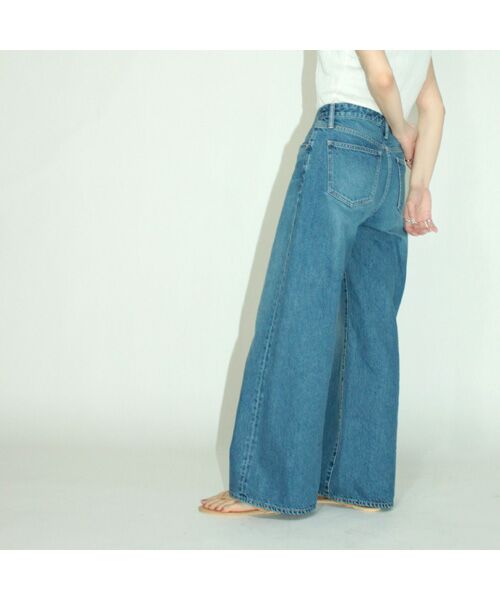 Denim Denim Denim / デニム デニム デニム デニムパンツ | 5Pバギージーンズ | 詳細9