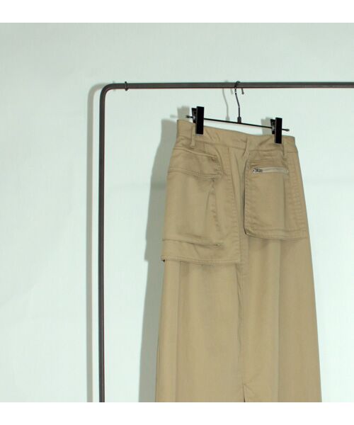 Denim Denim Denim / デニム デニム デニム ロング・マキシ丈スカート | マルチポケットスカート | 詳細7