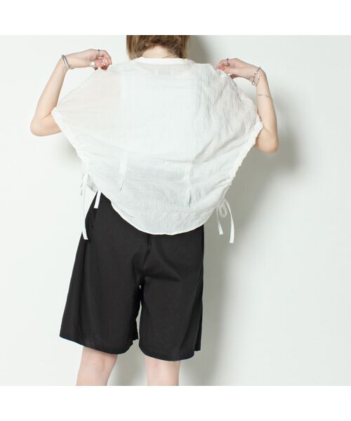 Denim Denim Denim / デニム デニム デニム シャツ・ブラウス | ケープブラウスシャツ | 詳細3