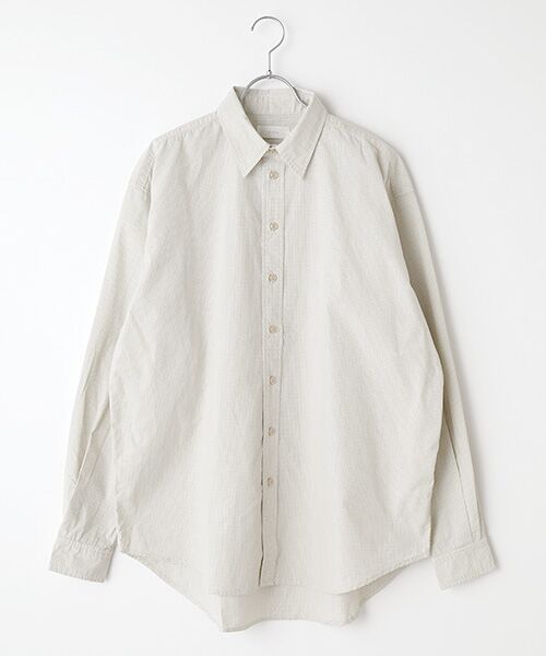 Denim Denim Denim / デニム デニム デニム シャツ・ブラウス | ボーイフレンドシャツ（アイボリー）