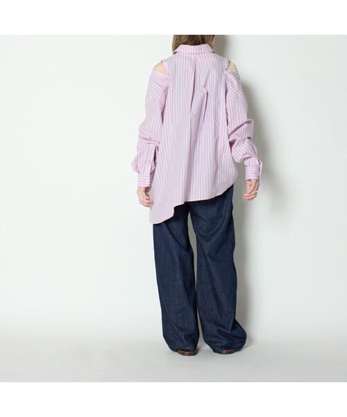 Denim Denim Denim / デニム デニム デニム シャツ・ブラウス | アシンメトリーシャツ | 詳細8