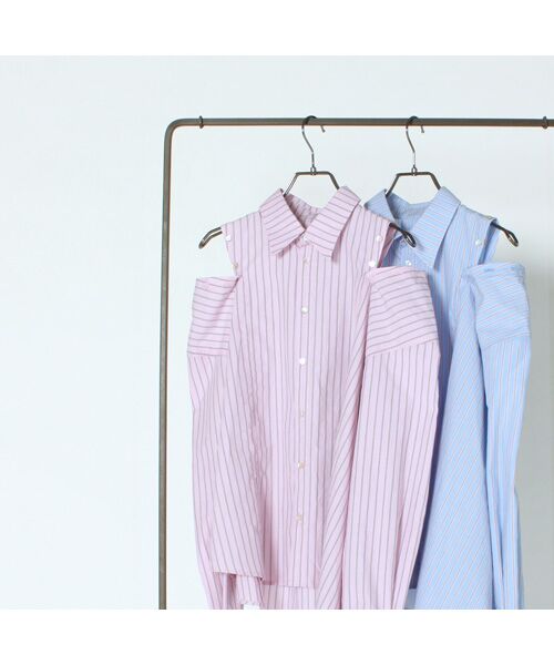 Denim Denim Denim / デニム デニム デニム シャツ・ブラウス | アシンメトリーシャツ | 詳細11