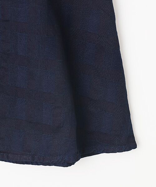 Denim Denim Denim / デニム デニム デニム ロング・マキシ丈スカート | 刺し子スカート | 詳細3