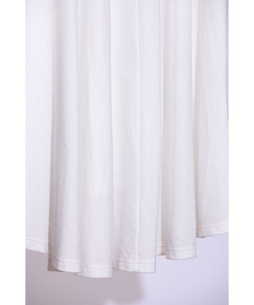 Denim Denim Denim / デニム デニム デニム ロング・マキシ丈ワンピース | 40Jersy Back Flare OP | 詳細4