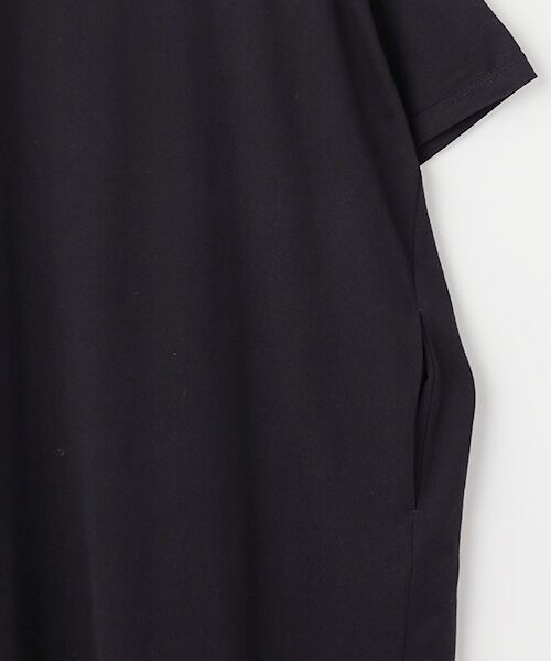 Denim Denim Denim / デニム デニム デニム ロング・マキシ丈ワンピース | 40Jersy Back Flare OP | 詳細9