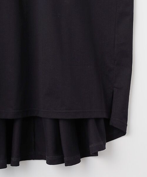 Denim Denim Denim / デニム デニム デニム ロング・マキシ丈ワンピース | 40Jersy Back Flare OP | 詳細10