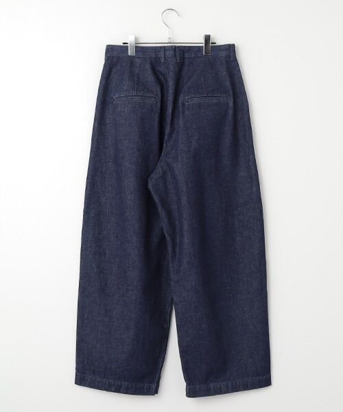 Denim Denim Denim / デニム デニム デニム デニムパンツ | 10oz Denim Tuck Wide PT | 詳細1