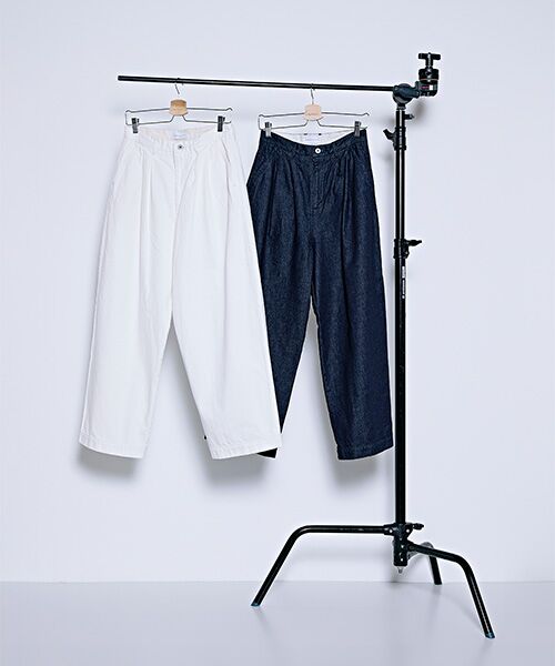Denim Denim Denim / デニム デニム デニム デニムパンツ | 10oz Denim Tuck Wide PT | 詳細7