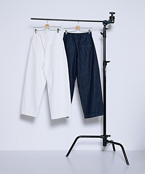 Denim Denim Denim / デニム デニム デニム デニムパンツ | 10oz Denim Tuck Wide PT | 詳細8