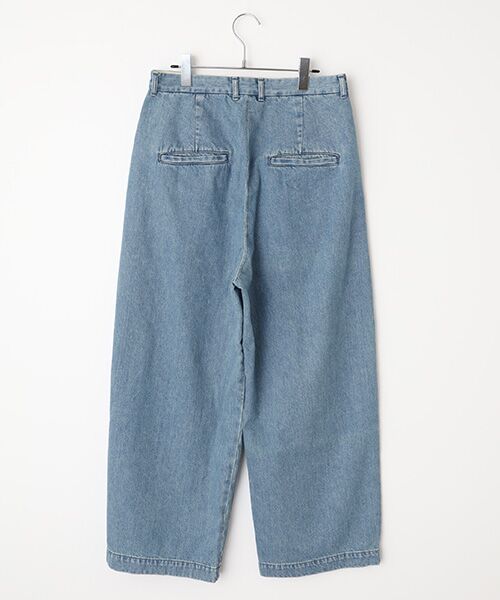 Denim Denim Denim / デニム デニム デニム デニムパンツ | 10oz Denim Tuck Wide PT USED | 詳細1