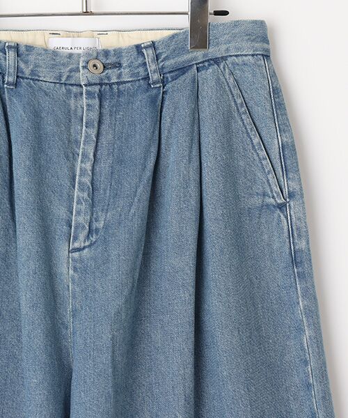 Denim Denim Denim / デニム デニム デニム デニムパンツ | 10oz Denim Tuck Wide PT USED | 詳細2