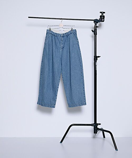 Denim Denim Denim / デニム デニム デニム デニムパンツ | 10oz Denim Tuck Wide PT USED | 詳細7