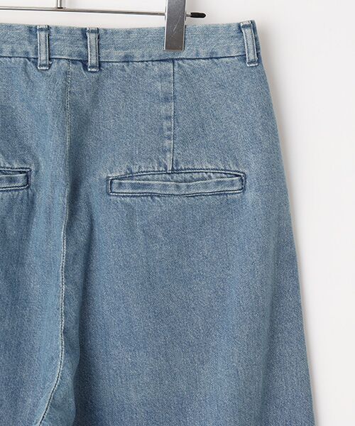Denim Denim Denim / デニム デニム デニム デニムパンツ | 10oz Denim Tuck Wide PT USED | 詳細3