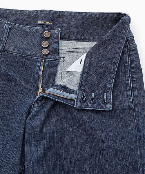 Denim Denim Denim / デニム デニム デニム デニムパンツ | 3つボタンバギー | 詳細5