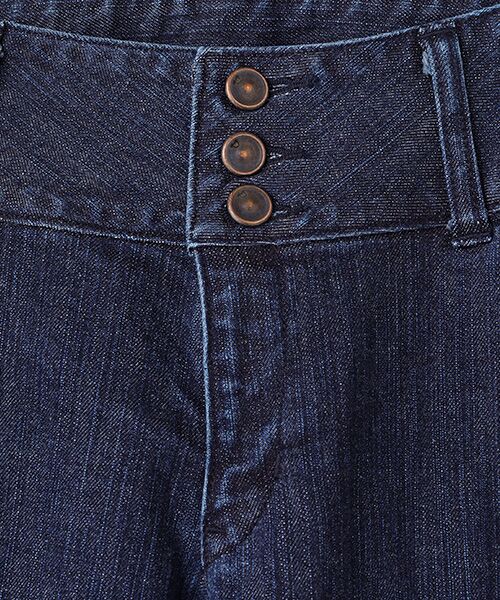 Denim Denim Denim / デニム デニム デニム デニムパンツ | 3つボタンバギー | 詳細7