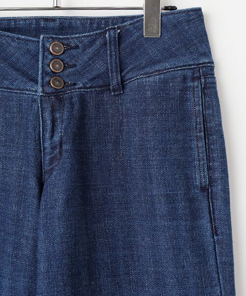 Denim Denim Denim / デニム デニム デニム デニムパンツ | 3つボタンバギー | 詳細2
