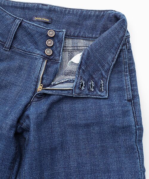Denim Denim Denim / デニム デニム デニム デニムパンツ | 3つボタンバギー | 詳細5