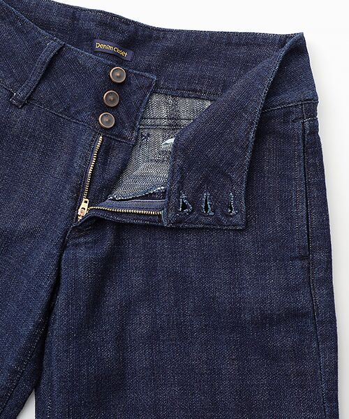 Denim Denim Denim / デニム デニム デニム デニムパンツ | 3つボタンバギー | 詳細5