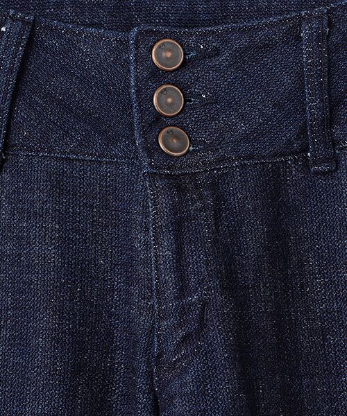 Denim Denim Denim / デニム デニム デニム デニムパンツ | 3つボタンバギー | 詳細6