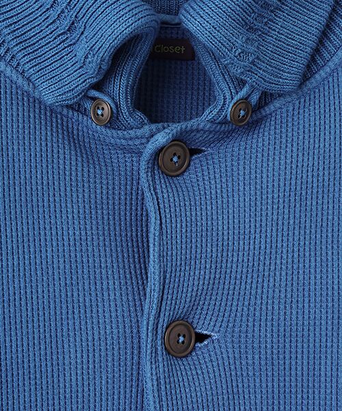 Denim Denim Denim / デニム デニム デニム その他アウター | 藍染リブ編みニット | 詳細4