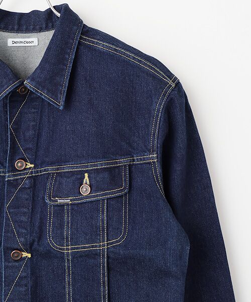Denim Denim Denim / デニム デニム デニム Gジャン・デニムジャケット | ストレッチGジャン | 詳細2