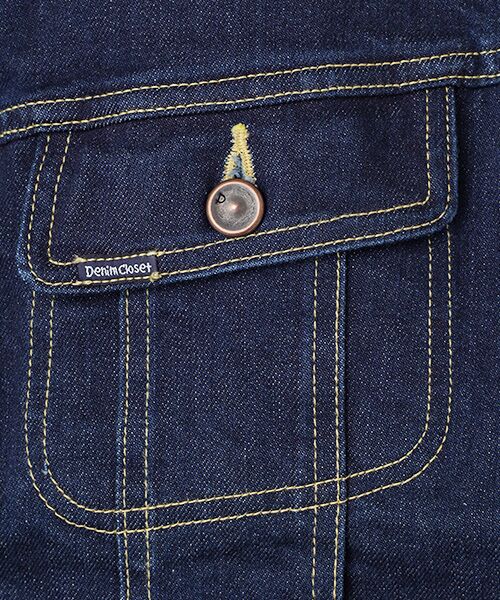 Denim Denim Denim / デニム デニム デニム Gジャン・デニムジャケット | ストレッチGジャン | 詳細5