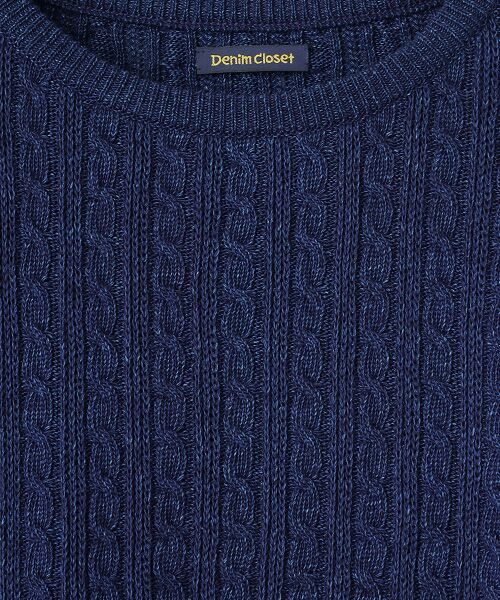 Denim Denim Denim / デニム デニム デニム ニット・セーター | インディゴニット | 詳細4