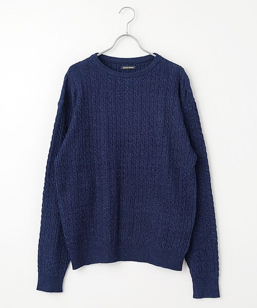 Denim Denim Denim / デニム デニム デニム ニット・セーター | インディゴニット（CABLE INDIGO）