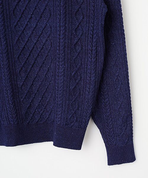 Denim Denim Denim / デニム デニム デニム ニット・セーター | インディゴニット | 詳細3