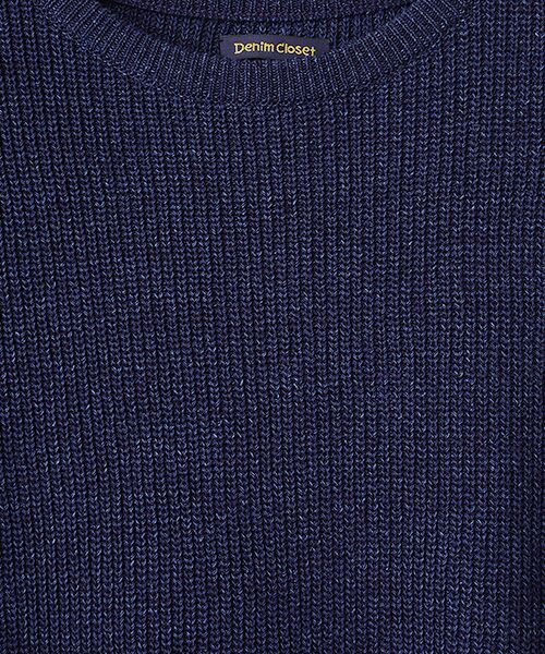 Denim Denim Denim / デニム デニム デニム ニット・セーター | インディゴニット | 詳細4