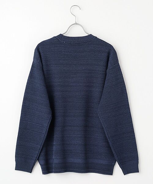 Denim Denim Denim / デニム デニム デニム ニット・セーター | インディゴ柄ニット | 詳細1