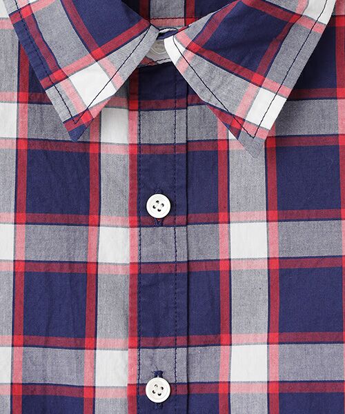 Denim Denim Denim / デニム デニム デニム シャツ・ブラウス | インディゴチェックシャツ | 詳細4