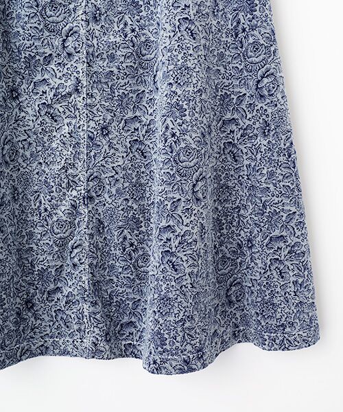 Denim Denim Denim / デニム デニム デニム デニムスカート | インディゴ柄スカート | 詳細3