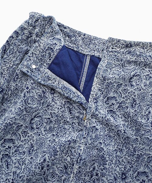 Denim Denim Denim / デニム デニム デニム デニムスカート | インディゴ柄スカート | 詳細4