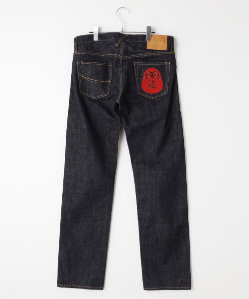 Denim Denim Denim / デニム デニム デニム デニムパンツ | 達磨刺繍デニムパンツ | 詳細1