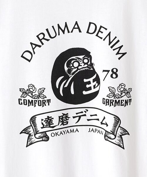 Denim Denim Denim / デニム デニム デニム Tシャツ | 達磨シャツ | 詳細1