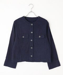 Denim Denim Denim / デニム デニム デニム Gジャン・デニムジャケット | ペイズリーノーカラージャケット