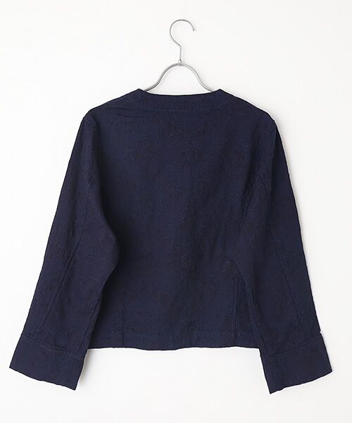 Denim Denim Denim / デニム デニム デニム Gジャン・デニムジャケット | ペイズリーノーカラージャケット | 詳細1