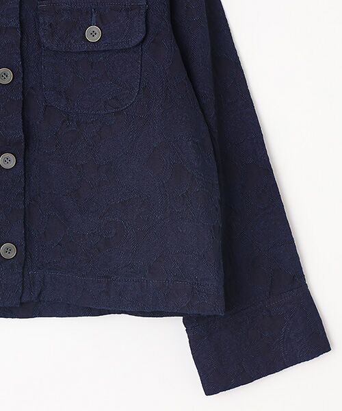 Denim Denim Denim / デニム デニム デニム Gジャン・デニムジャケット | ペイズリーノーカラージャケット | 詳細3