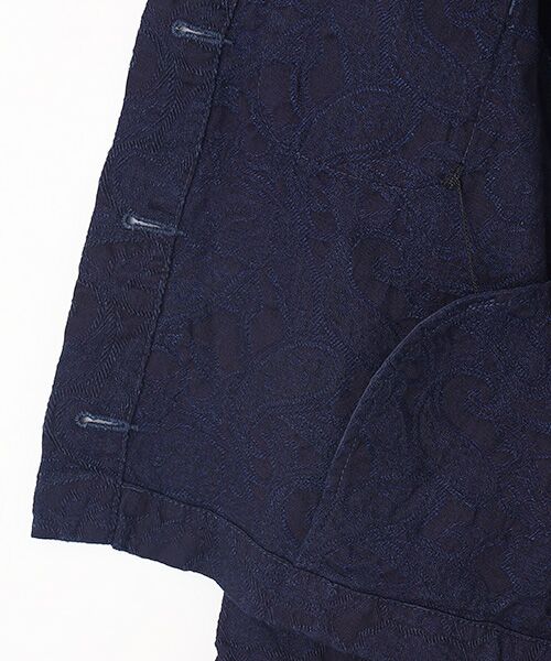 Denim Denim Denim / デニム デニム デニム Gジャン・デニムジャケット | ペイズリーノーカラージャケット | 詳細4
