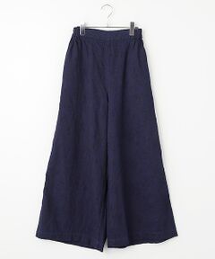 Denim Denim Denim / デニム デニム デニム デニムパンツ | ペイズリー後ゴムワイドパンツ