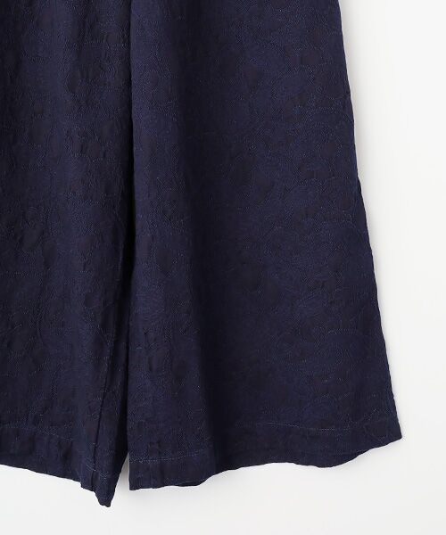 Denim Denim Denim / デニム デニム デニム デニムパンツ | ペイズリー後ゴムワイドパンツ | 詳細3