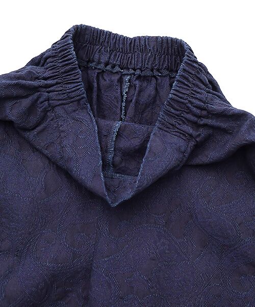 Denim Denim Denim / デニム デニム デニム デニムパンツ | ペイズリー後ゴムワイドパンツ | 詳細4