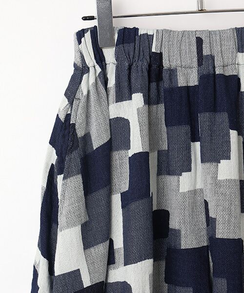 Denim Denim Denim / デニム デニム デニム デニムパンツ | ウエストゴムガウチョ | 詳細2